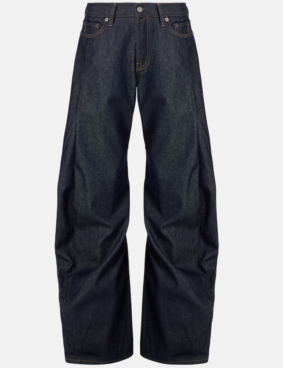 Джинсы-бочки тренд 